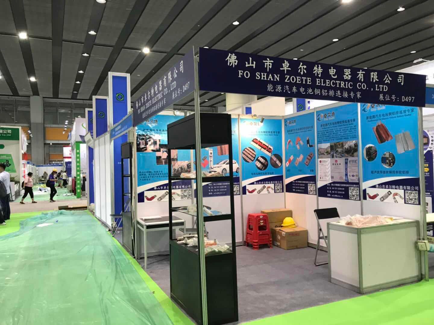 Zoete  attended Asia Pacific Electronics battery exibition with great success